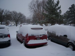 Parking Lot, 8:00 AM