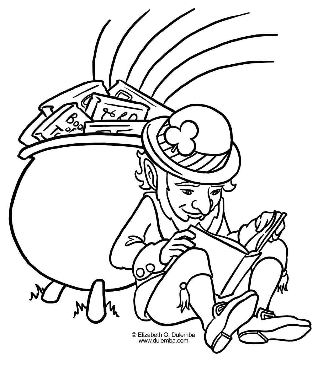 fado chicago st patricks day coloring pages - photo #7