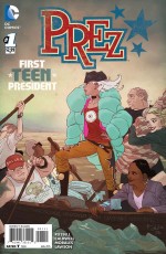 Reading Through Comics, Alphabetically: Prez by Mark Russell (art by Ben Caldwell)