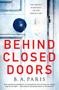 Review: Behind Closed Doors by B. A. Paris
